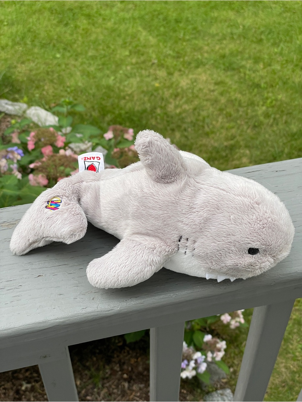 Webkinz World GANZ Shark Stuffed animal, gray